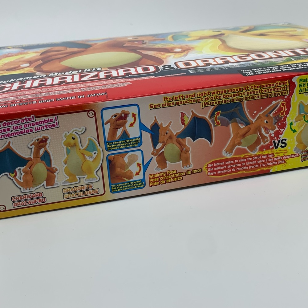 Bandai Pokemon Charizard & Dragonite Model Kit